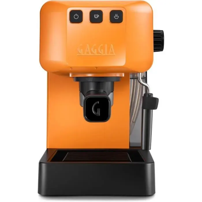 Machine à expresso - GAGGIA - EG2109 - Orange - 15 bar - POD SYSTEM - 1450 Watt