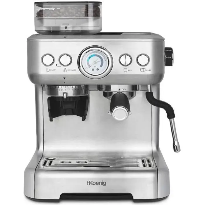Machine à expresso - H.KOENIG - EXPRO980 - 20 bars - 27 L - 250 g