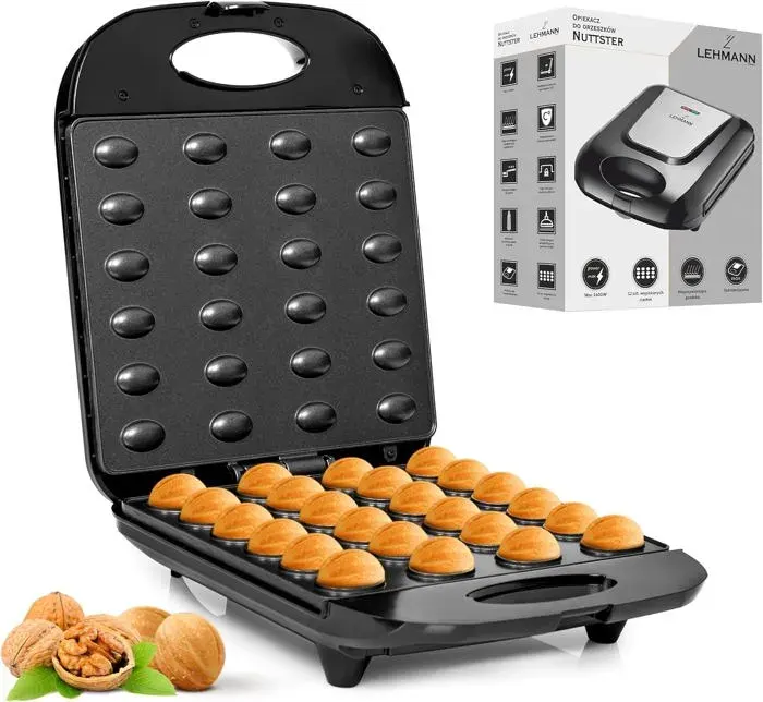 Machine à gâteaux pour le petit déjeuner-PRUMYA- Gaufrier Multifonction- Peut faire 24 pièces à la fois