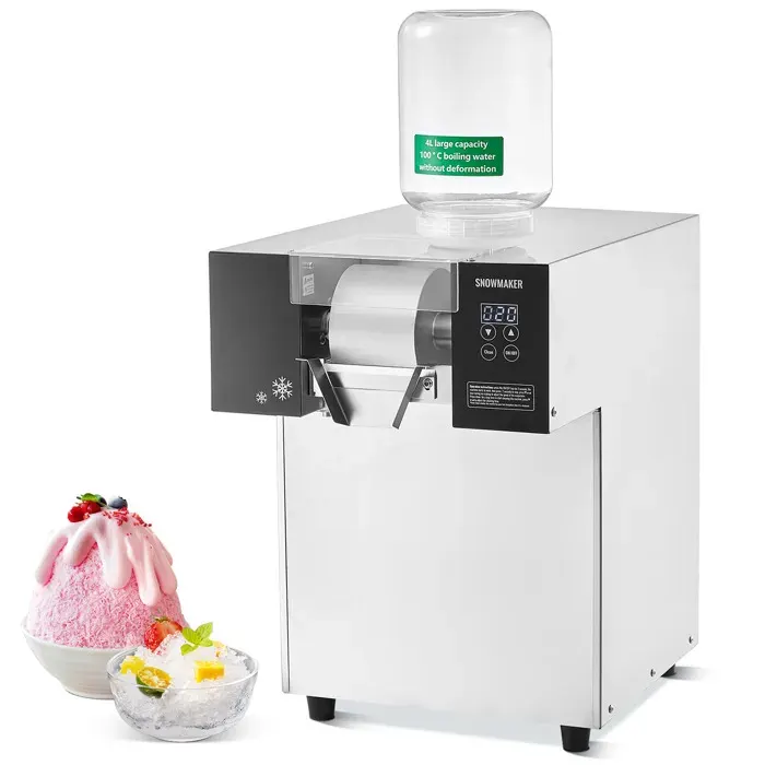 Machine à Glace Commerciale - DUOKU - 385 lb/24 h - Acier Inoxydable - Électrique - Refroidissement Liquide