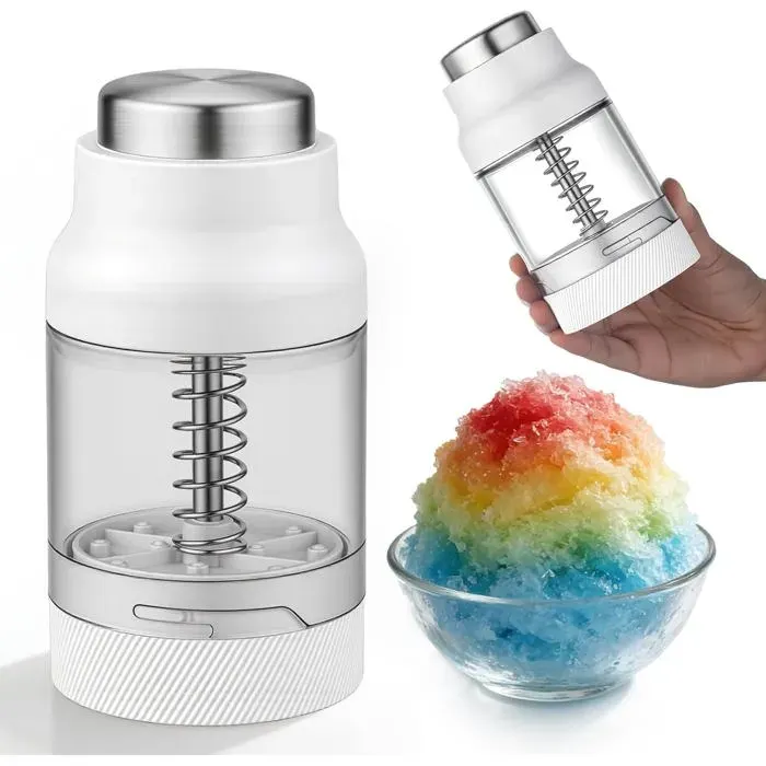 Machine à glace pilée/granité - Broyeur portable compact avec bacs à glaçons gratuits
