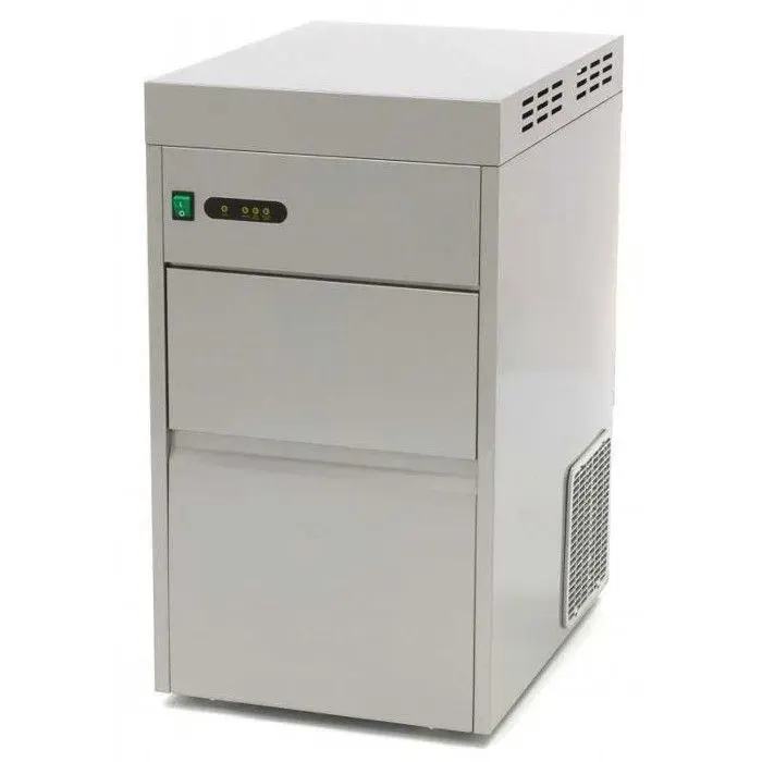 Machine à glace pilée professionnelle - 85 kg/24h - Réserve 25 kg - R290 - Commande digitale