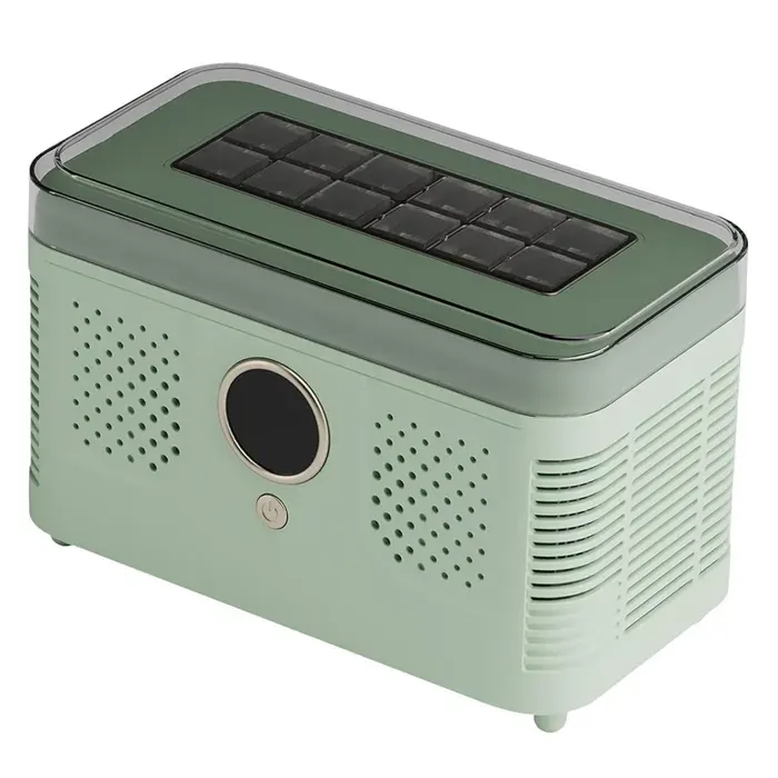 Machine à glaçons 150W 12 glaçons Mini portable pour une utilisation à la maison et en voiture Faible bruit et économe en énergie