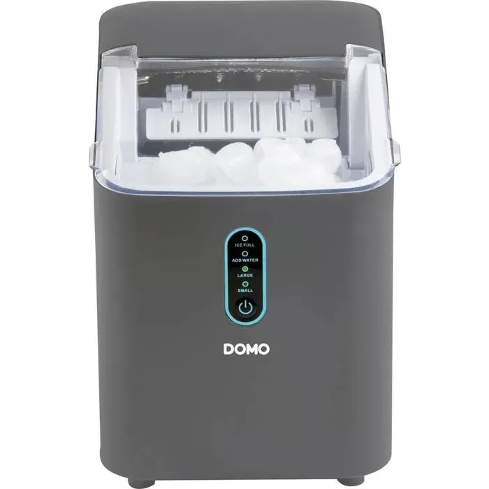 Machine à glaçons - DOMO - 1 l - 29x32x24 cm - Compact - Facile à utiliser - Rapide