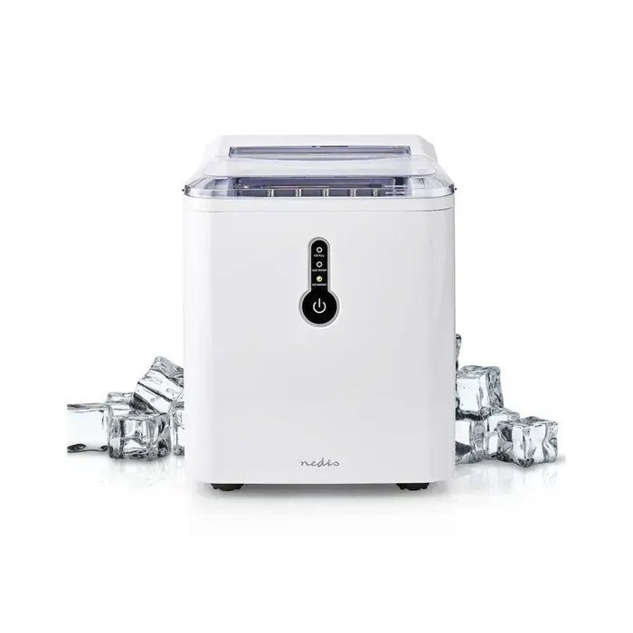 Machine à glaçons - LIVOO - INOX - 10kg/jour - 1.7L - 150W - Bac amovible