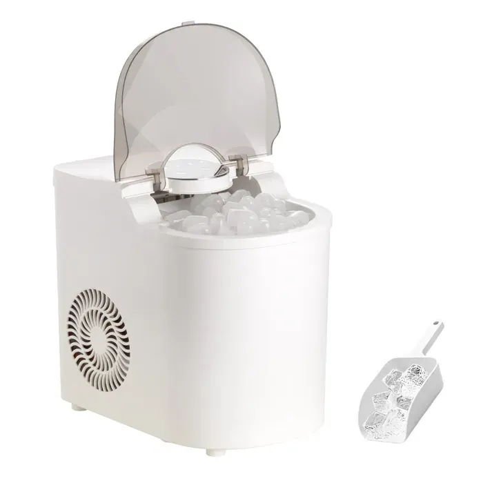 Machine à glaçons portable de comptoir - DUOKU - BS-004 - 118 kg/24h - 7 glaçons en 6 min - Réservoir 830 mL