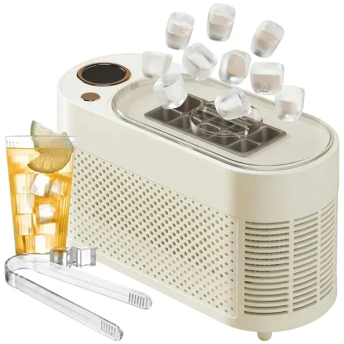 Machine à glaçons portable de comptoir mini ice maker automatique maison/dortoir/bureau/camping/voyage