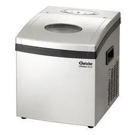 Machine à Glaçons Professionnelle de Comptoir - Bartscher - 10 kg - Gris métal - Pelle à glace comprise