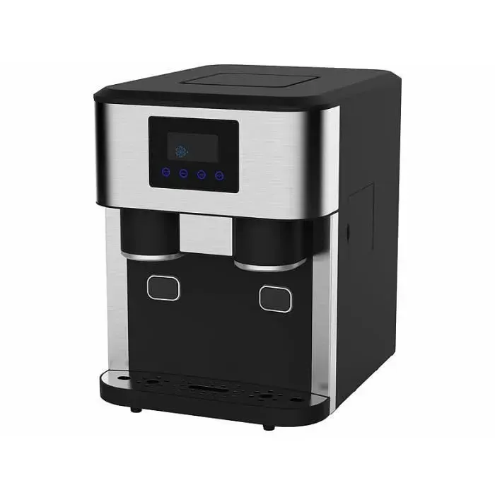 Machine à glaçons - Rosenstein & Söhne - EWS-2400 - 12 kg/jour - Distributeur deau froide - Glace pilée
