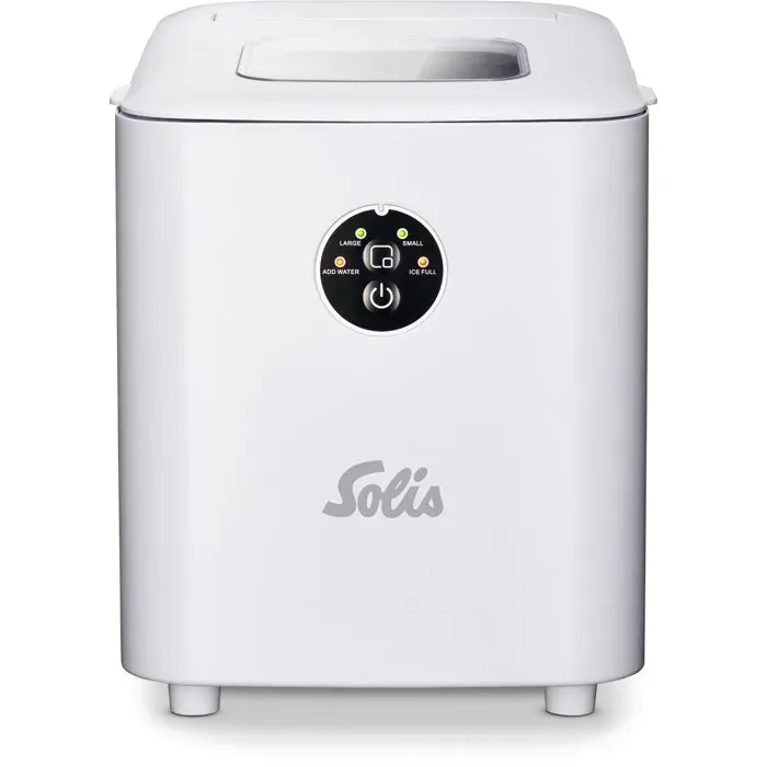 Machine à glaçons - SOLIS - Ice Cube Express - blanc - 12 kg/24h - 2 tailles - production rapide