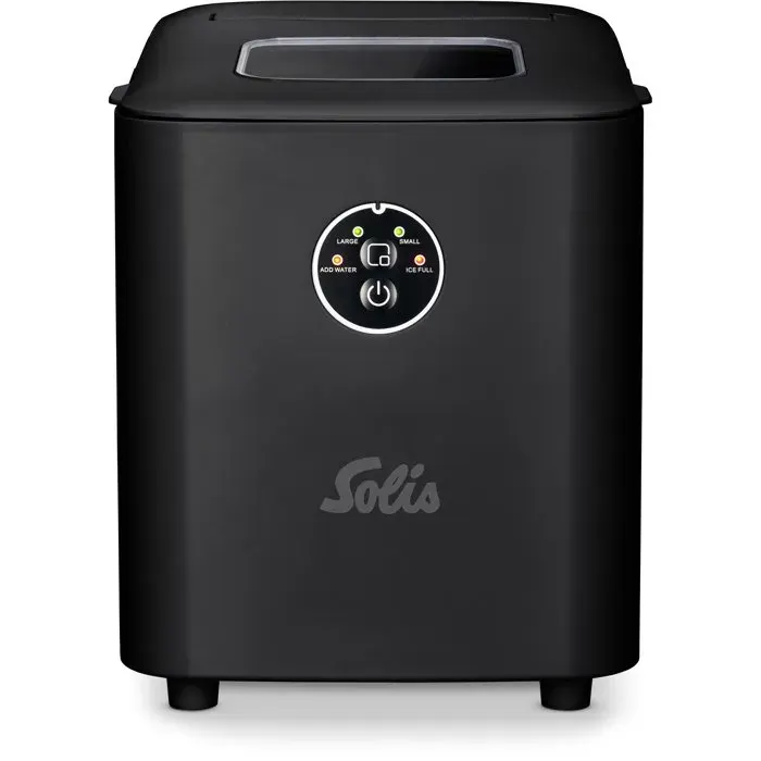 Machine à glaçons - SOLIS - Ice Cube Express - noir - 12 kg/24h - 2 tailles - production rapide