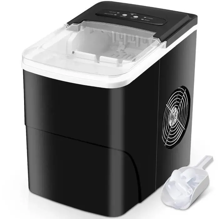 Machine à Glaçons - VPCOKDIRECT - 12kg en 24h - Automatique - Compact - Portable