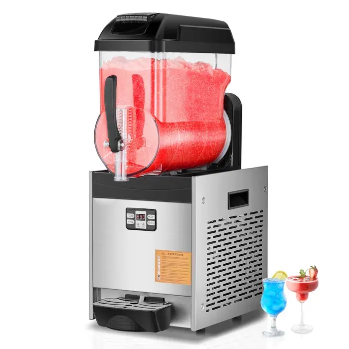 Machine à Granité - DUOKU - Modèle XRJ12LX1 - Réservoir 12 L - Acier Inoxydable - Pour Restaurants et Cafés