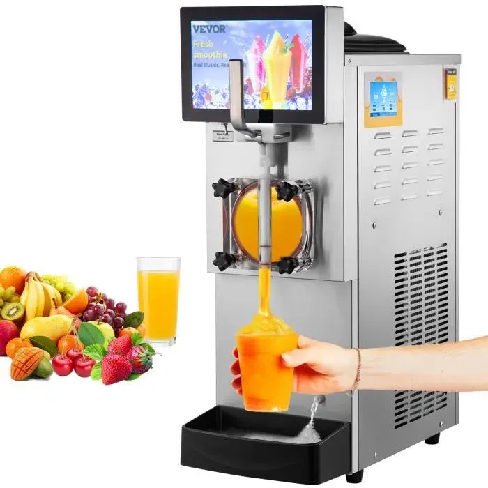 Machine à Granités Commerciale VEVOR - Capacité de 8L - Gris