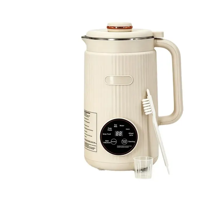 Machine à lait végétal 8 en 1 multifonction lait de soja fruits secs blender haute vitesse nettoyage automatique