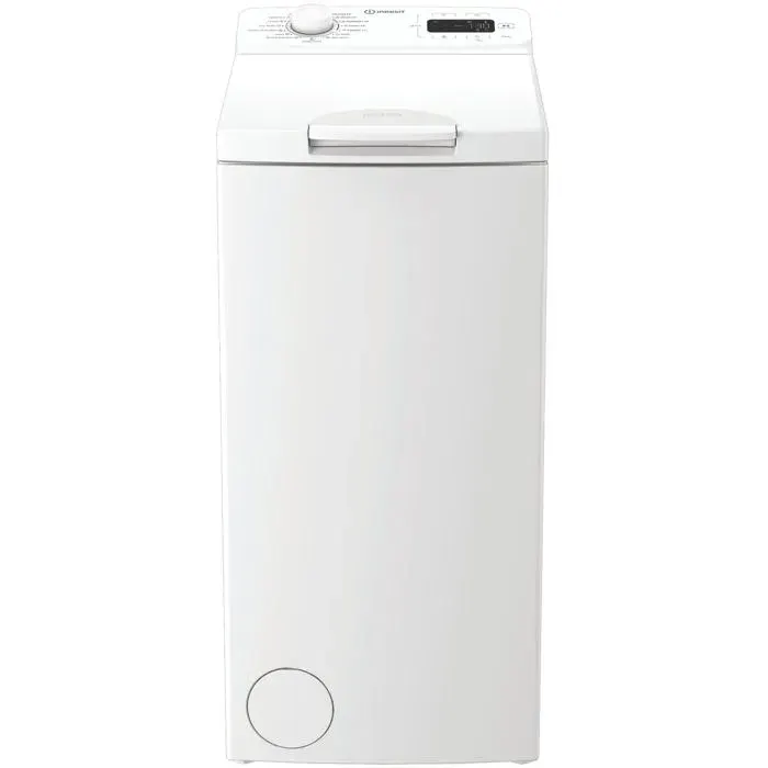 Machine à laver blanche - Indesit - Essorage 1000 tr/min - Départ différé - Lavage rapide - Protection Antioverflow