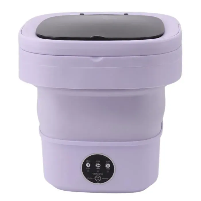 Machine à laver pliante - SONEW - 6L - Déshydrateur intégré - Portable - 100-240V