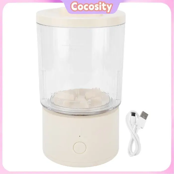 Machine à laver Portable 1600ml Mini lave-linge silencieux sans fil avec Turbine coulant pour voyage appartement dortoir