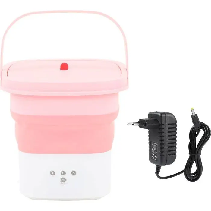 Machine à laver Portable pliable grande capacité faible bruit Mini petite laveuse pour la maison 100