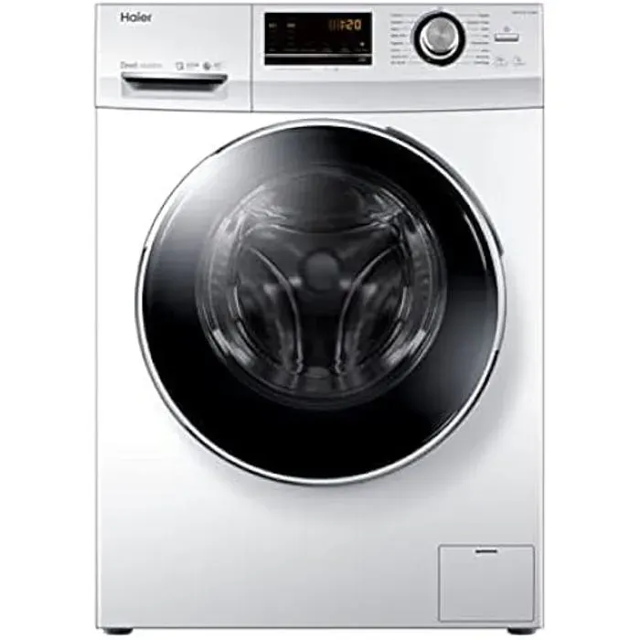 Machine à laver Slim - HAIER - HW70-B12636N - 7 kg - 1200 tours - Option vapeur - Blanc
