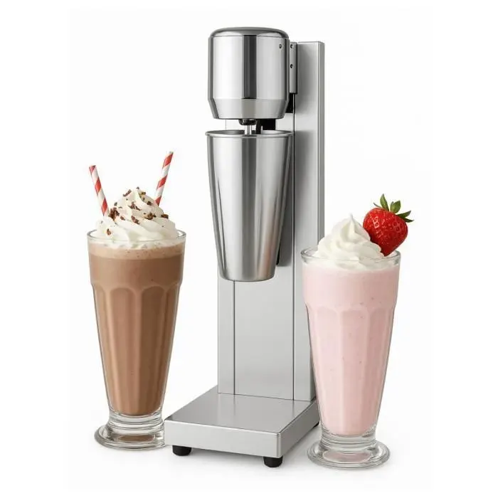 Machine à milkshake - Machine à milkshake professionnelle 1 tête - 08 L - 1800 tr/min - 018 kW