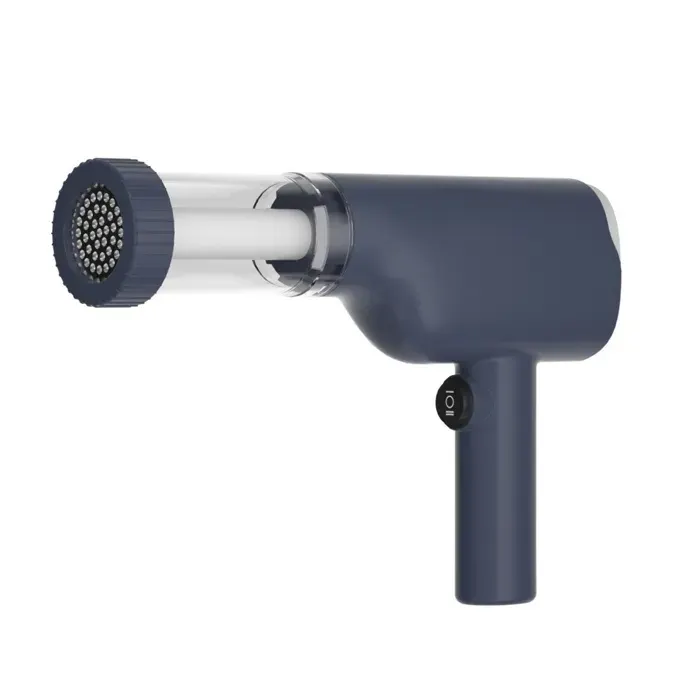 Machine à nouilles électrique capacité de 200 g conception ergonomique 1 500 mAh portable bleue