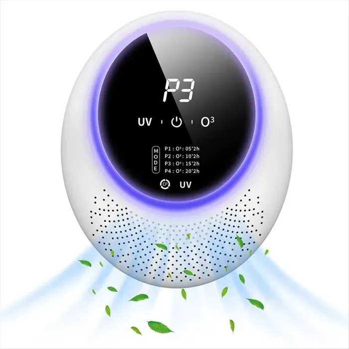 Machine à Ozone pour Éliminer les Odeurs pour la Maison et les Animaux Domestiques Générateur Portable avec Batterie de 10 000