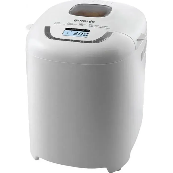 Machine à pain - GORENJE - BM910WII - 16 programmes - 750g/900g - Fonction maintien au chaud