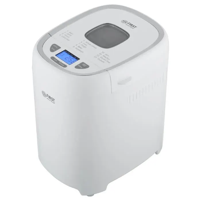 Machine à pain multifonctionnelle : 13 programmes quantité de pâte personnalisable [blanc 13 Programme 550W]