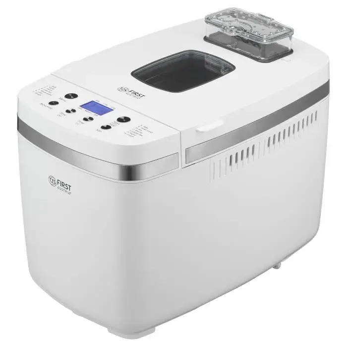 Machine à pain multifonctionnelle : 13 programmes quantité de pâte personnalisable [blanc 14 Programme 850W]