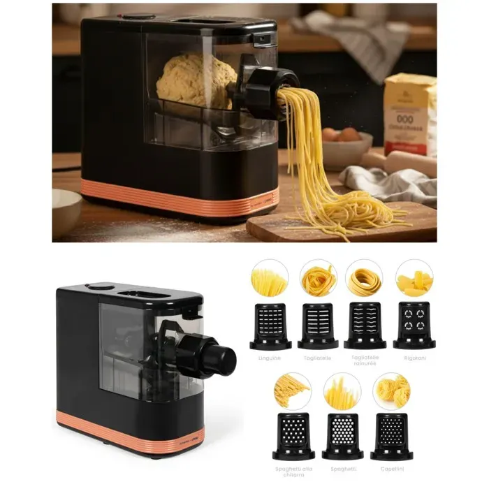Machine à pâtes fraîches électrique - LIVOO - WDOP259COB - 150W - 7 formes de pâtes - 440g de capacité