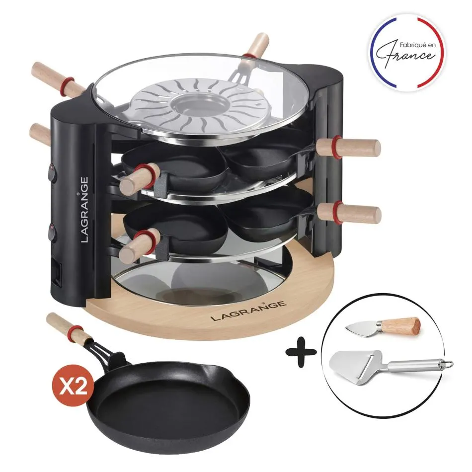 Machine à raclette LAGRANGE 149013 — coloris Noir