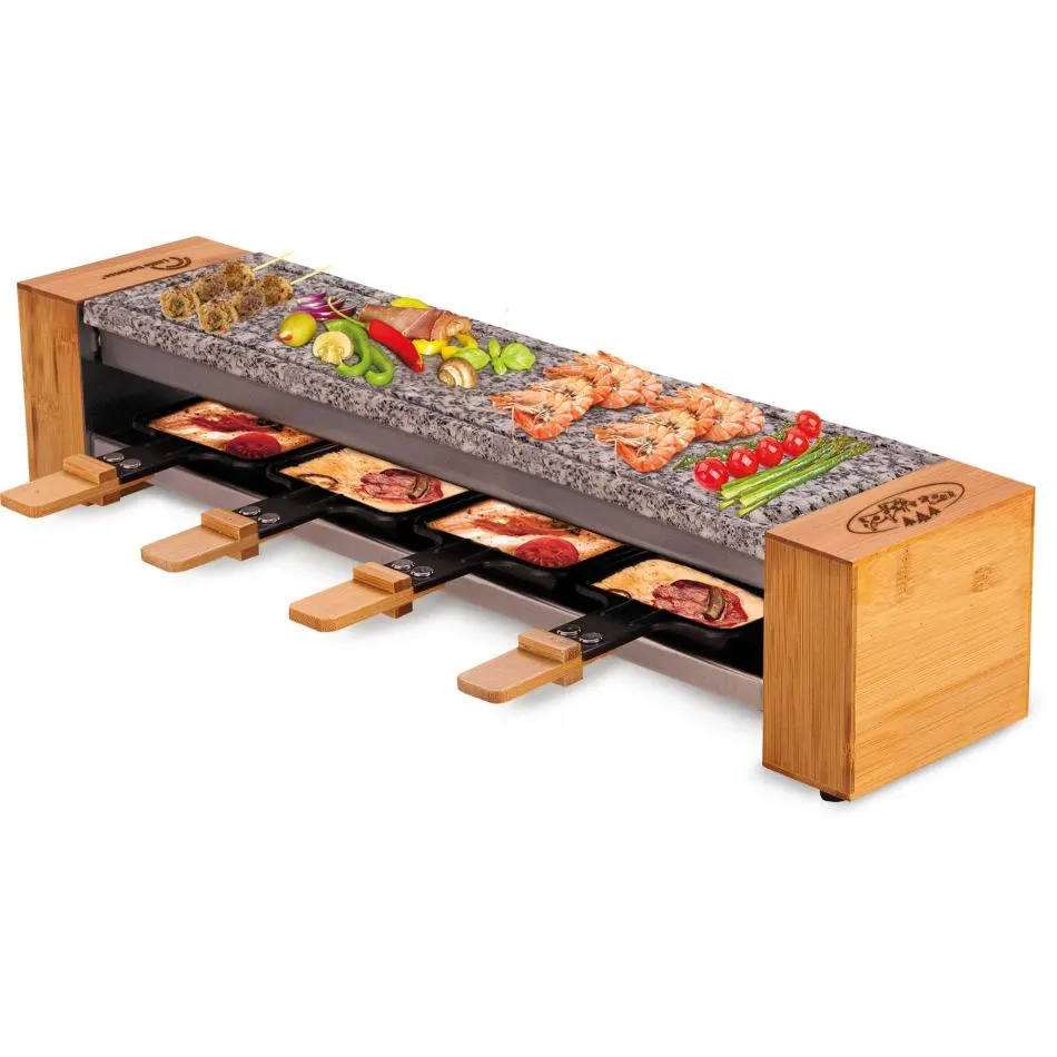 Machine à raclette LITTLE BALANCE 8619 — coloris Bois