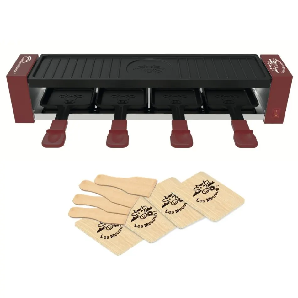 Machine à raclette LITTLE BALANCE 8945 — coloris Rouge