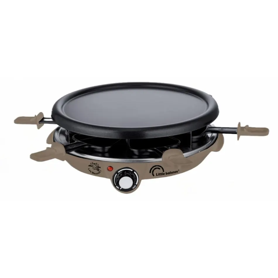 Machine à raclette LITTLE BALANCE 8951 — coloris Taupe