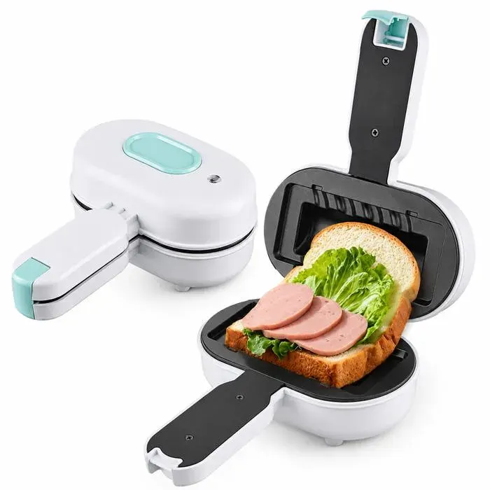 Machine à sandwich multifonction – 1200 W antiadhésive – Pour panini toast hot‑dog