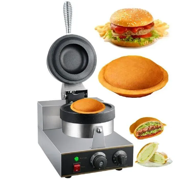 Machine à sandwich Pour petit-déjeuner - UFO Hamburger Machine 1300W - 220V - Température Réglable 50 à 300 ℃ - Presse Àa Hamburger