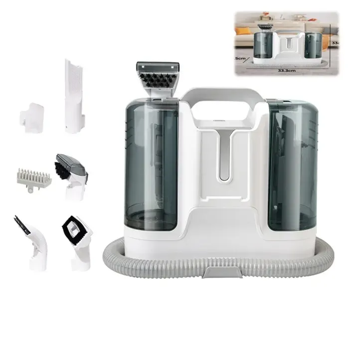Machine à taches dameublement15 kPa avec outils polyvalents pour animaux de compagnie tapis et canapés nettoyeur de tapis