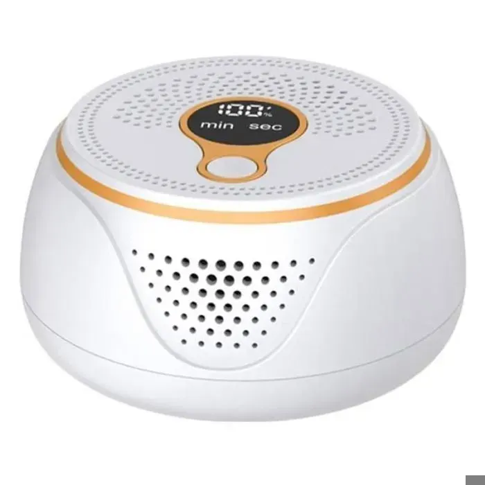Machine de Suppression DOdeurs pour LOdeur de Fumée Mini Purificateur DAir Rond Assainisseur DAir Portable Sans Fil pour