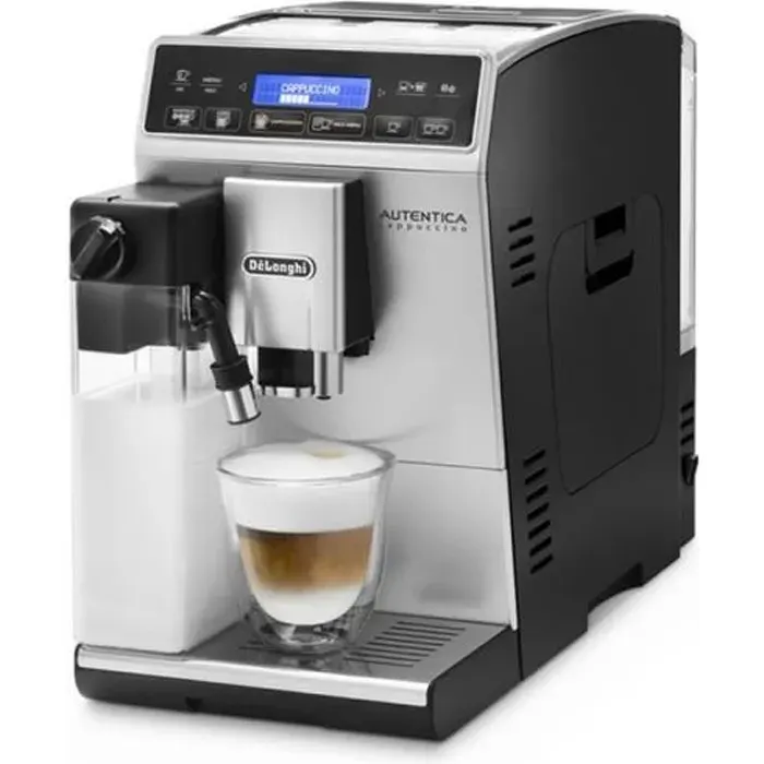 Machine expresso broyeur - DeLonghi - Autentica - ETAM29.660.SB - 4 recettes - Argent