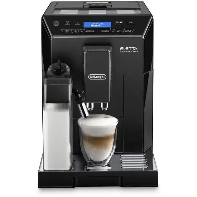 Machine expresso broyeur - DeLonghi - Eletta - ECAM44.660.B - 4 recettes - Noir