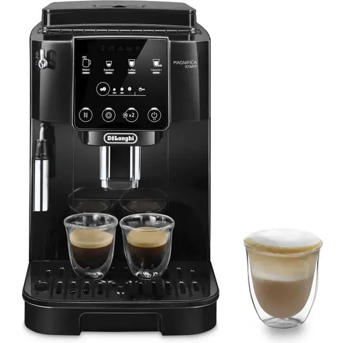 Machine expresso broyeur - DeLonghi - Magnifica Start - ECAM220.21.B - 4 recettes - Noir