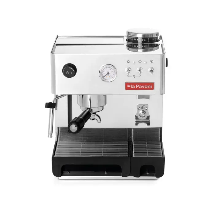 Machine expresso La Pavoni Domus Bar - avec broyeur acier inox