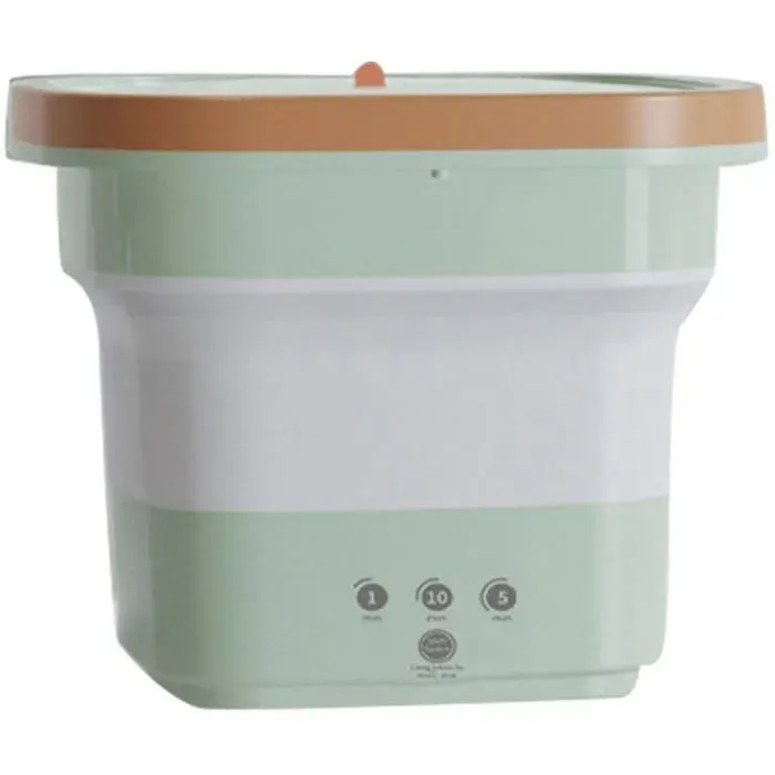 Machine Laver Pliable 4.5 L Mini Machine Laver Portable avec Seau de Drainage YYV