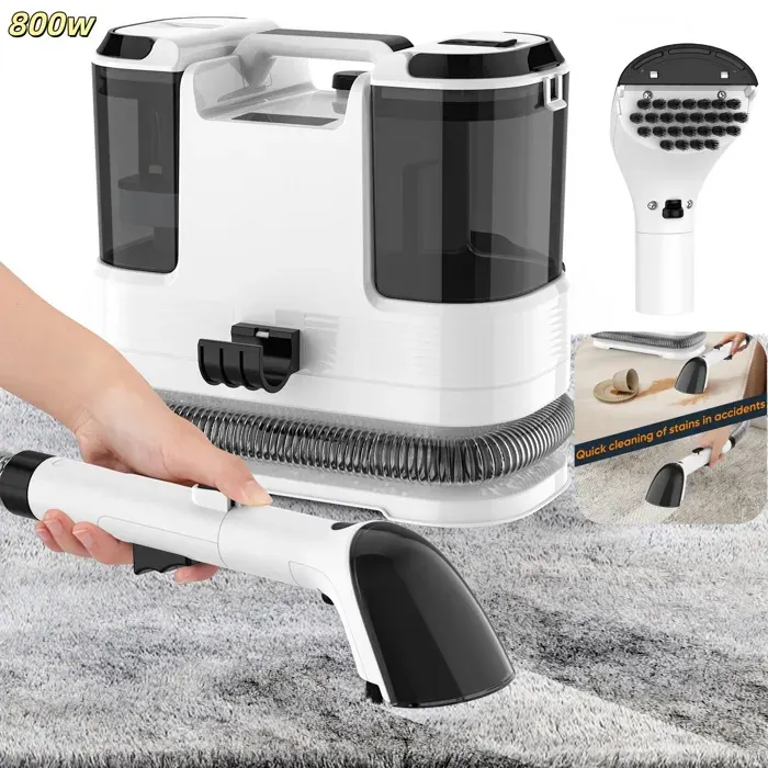 Machine portable de nettoyage de tapis machine de nettoyage de canapé 15 kPa cordon dalimentation de 5 m