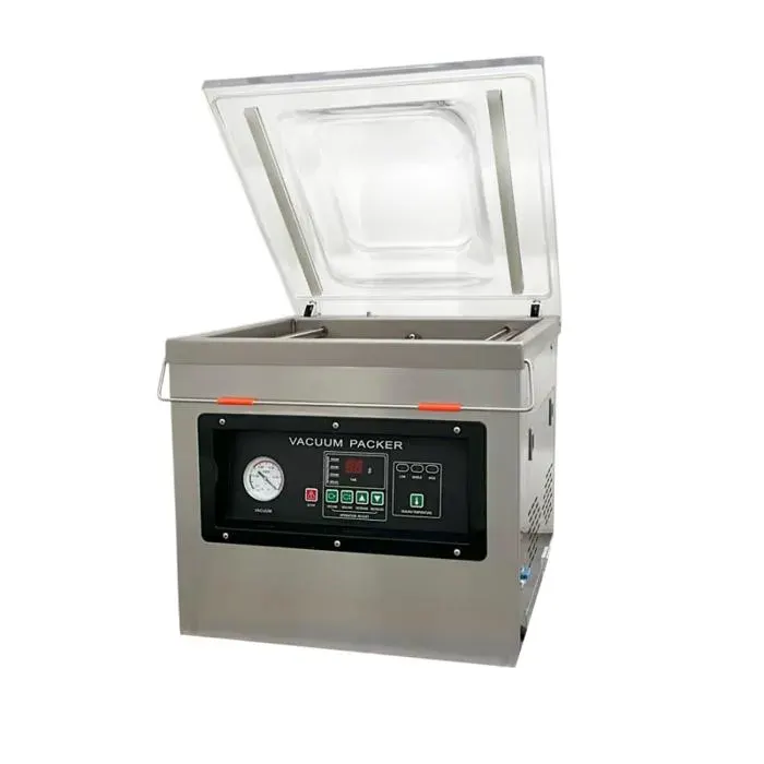 Machine Sous Vide à Cloche - PESAGE MB - 400 mm - Pompe 20 m³/h - Puissance 1000 W - Scellage 400 mm — coloris Gris