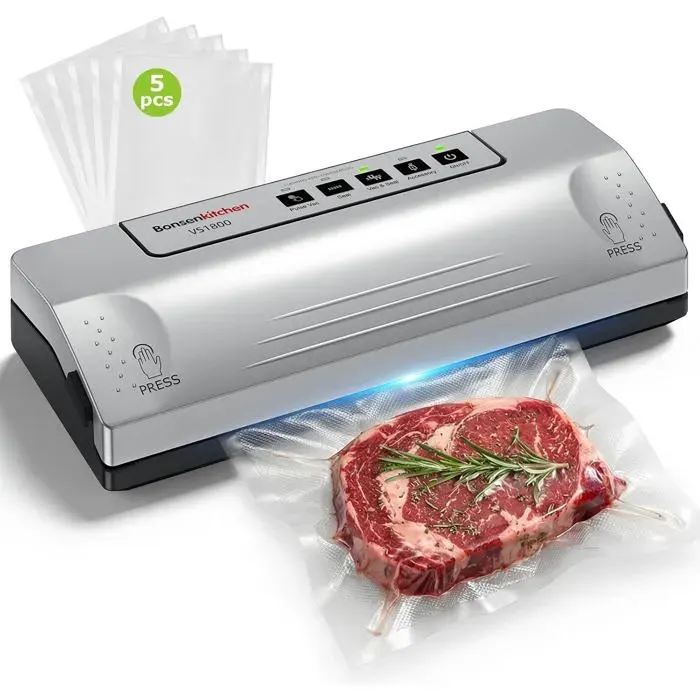 Machine Sous Vide Alimentaire 4 Modes Soudure Robuste 30 Cm