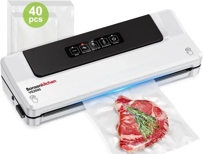 Machine Sous Vide Alimentaire - Appareil De Mise Sous Vide Pour La Cuisson Sous Vide Et La Conservation Des Aliments Frais Y 40