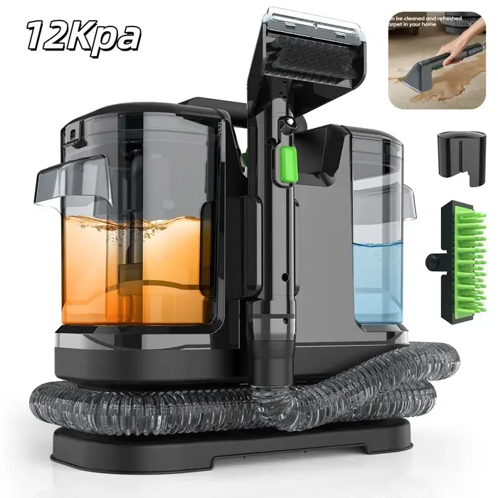 Machines de nettoyage de tapis machine de nettoyage portable pour tapis et tissus dameublement12 kPa petit shampooing