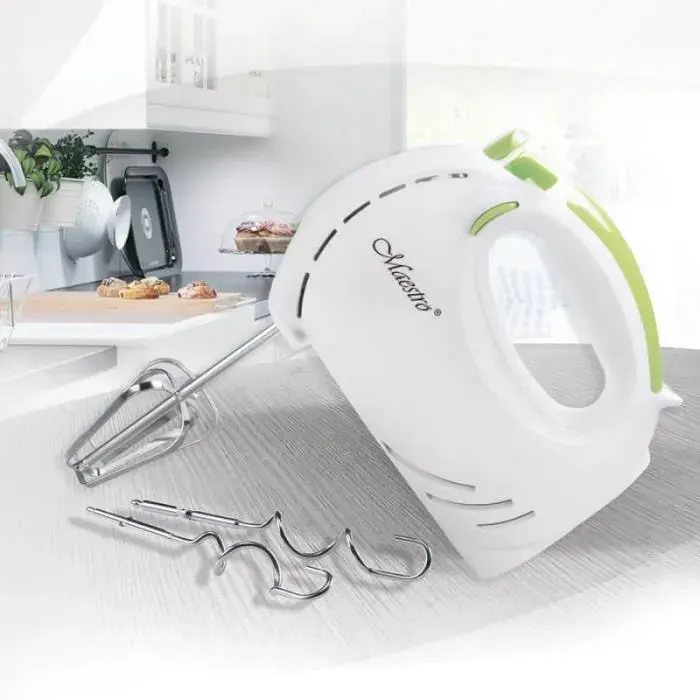 Maestro Feel-GREN mixeur Batteur à main Vert Blanc 300 W - MR-501